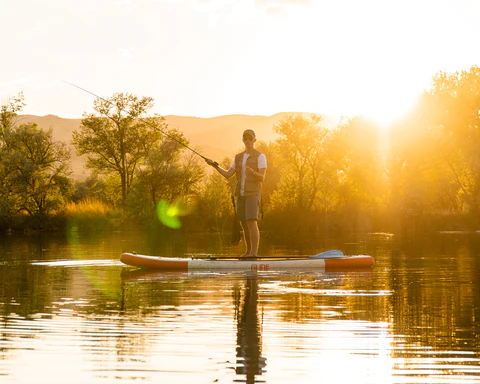 fishing paddle board