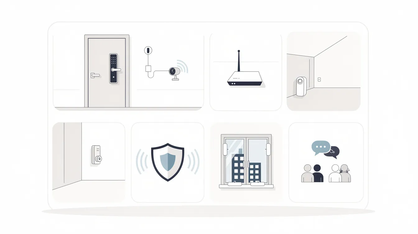 Key features of security systems that are ideal for renters.