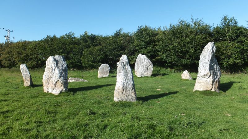 Duloe Stone Circle, Near Liskeard and Looe, stone circles in cornwall