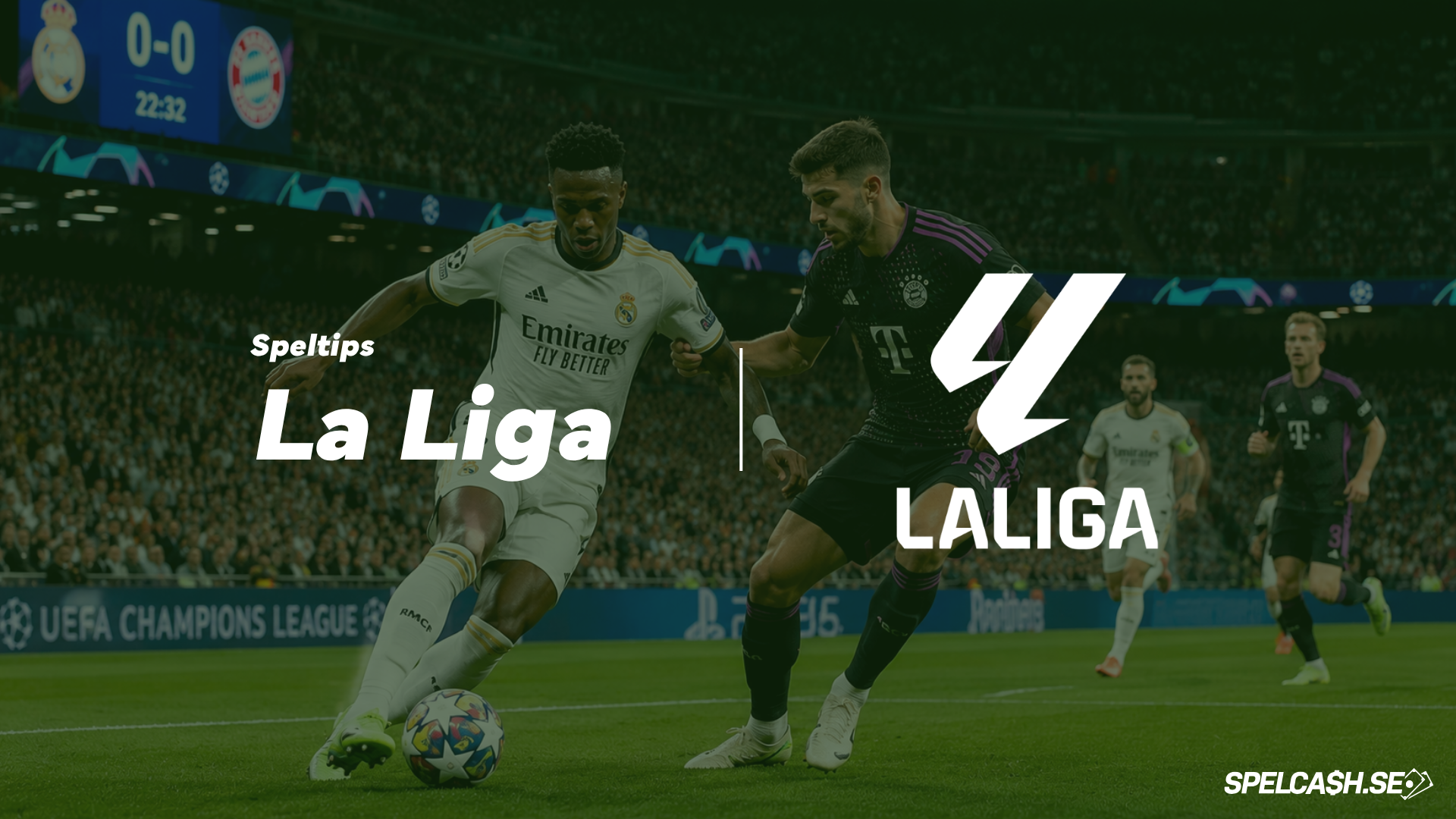 Speltips La Liga med fotbollsodds, betting tips och analyser från en av världens mest populära ligor.