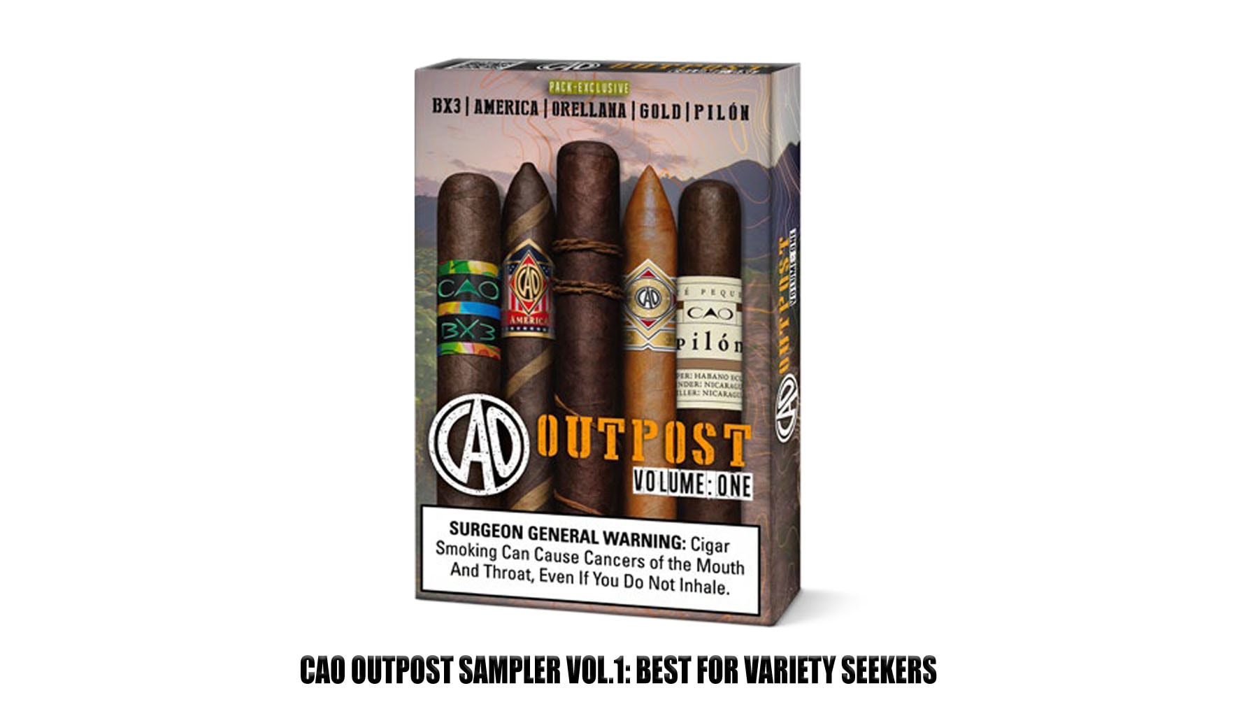 CAO Outpost Sampler Vol.1: Best for Variety Seekers