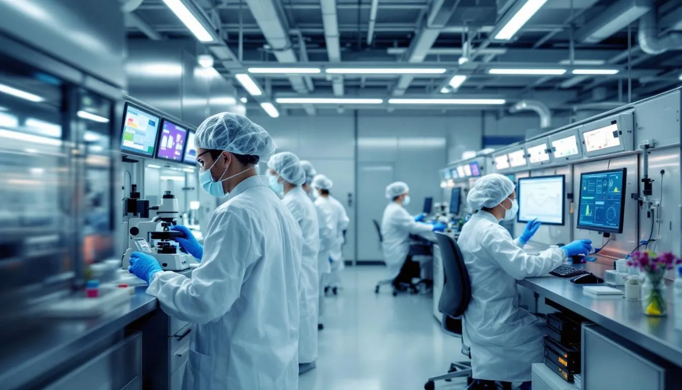 In a modern laboratory, research scientists are diligently working on pandemic prevention and preparedness, collaborating to enhance the public health system. Their efforts focus on disease control strategies that aim to protect New Yorkers and ensure safety during health crises.