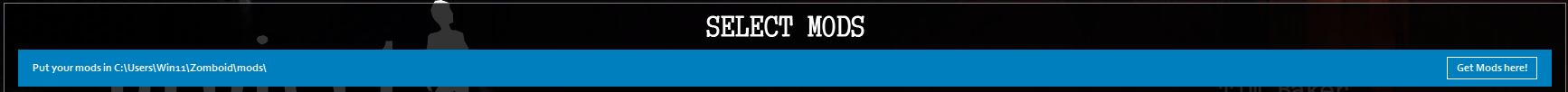 The "Get Mods Here" button.