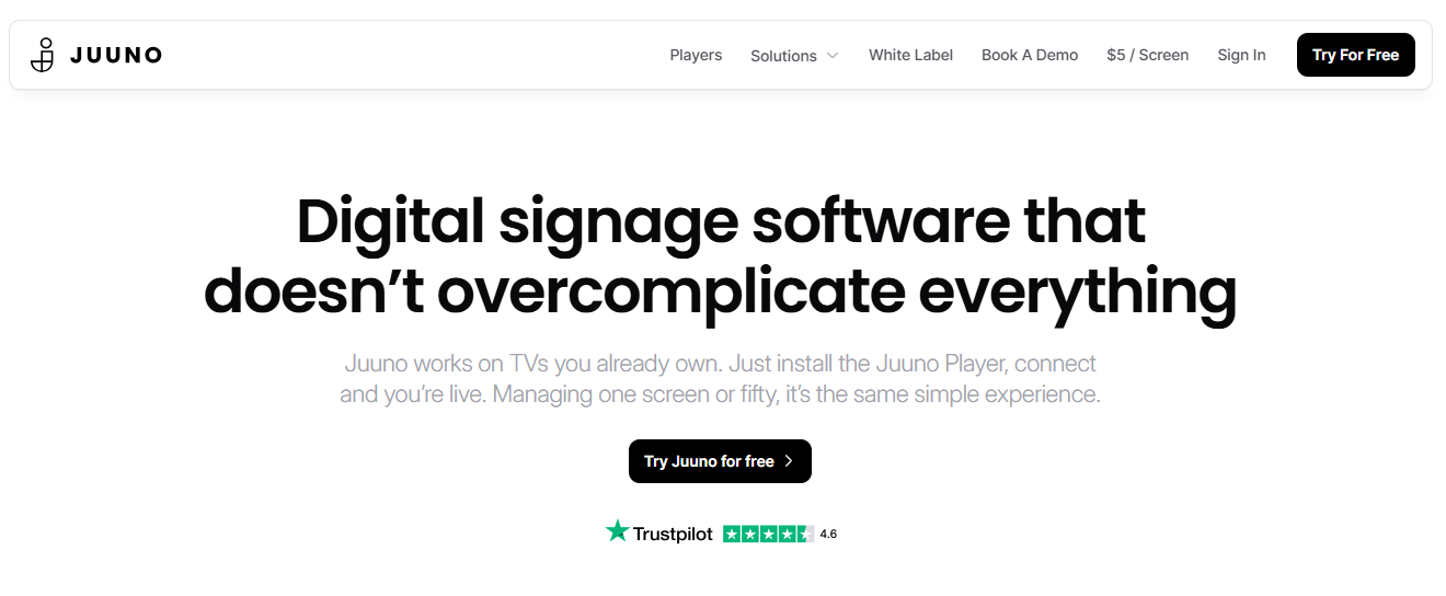 8 Best Conference Room Digital Signage Software Companies in 2026 3 junno