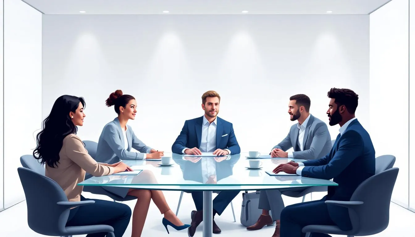 Des représentants d'organismes d'évaluation des diplômes en réunion.