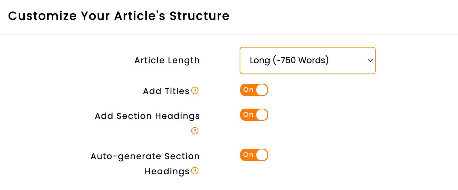 Long article length