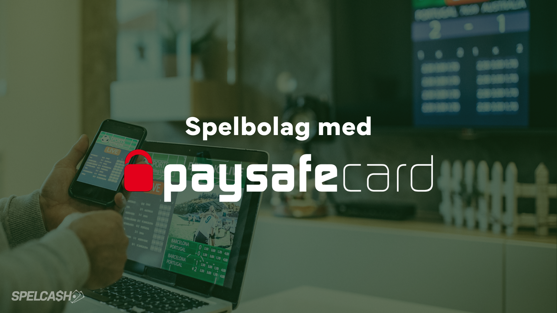 Vi går igenom alla spelbolag som tar Paysafecard