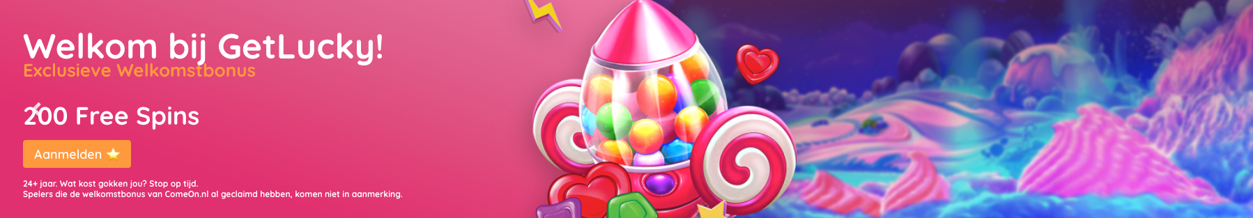 Welkomstbonus voor nieuwe spelers