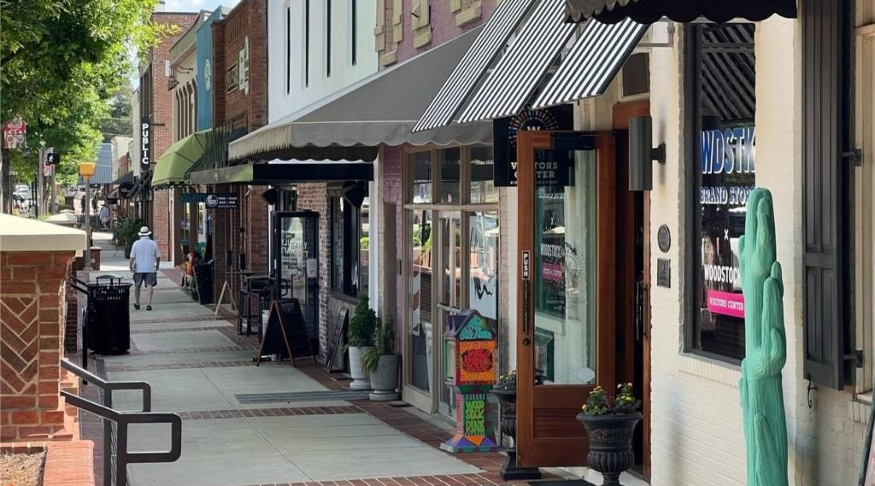 Explore Downtown Woodstock, Townsend Realty Group