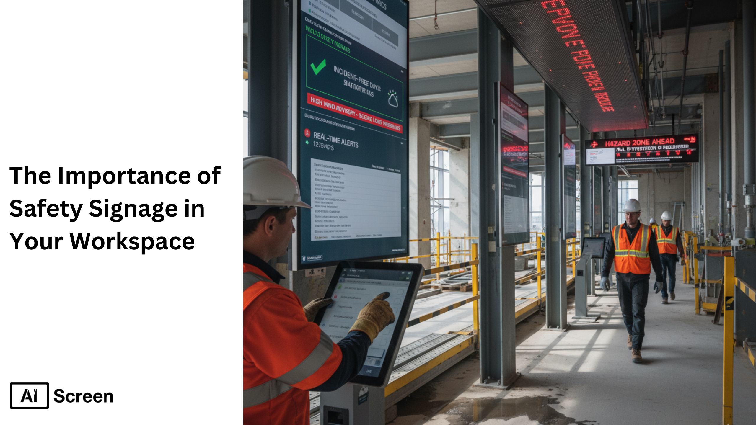 What Is The Importance of Safety Signage in Your Workspace 1 workplace safety signage display