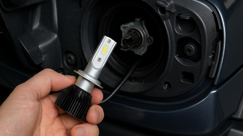 LED headlighst are energy effecient