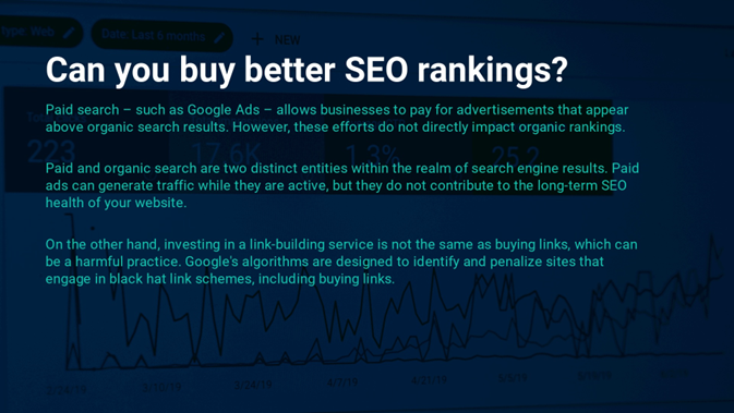 Can You Buy Better SEO Rankings?