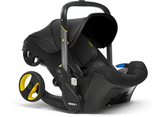 Best Infant Car Seat and Stroller Combo - Doona+ Car Seat & Stroller Nitro Black