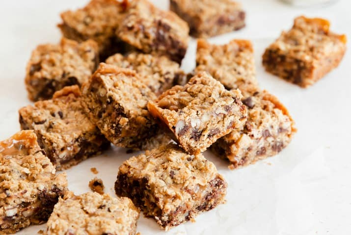 Chocolate Oatmeal Cannabis Bars