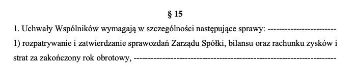 Umowa spółki z o.o. u notariusza. BEZPŁATNY WZÓR z omówieniem – Krok po kroku 11 umowa spółki – zrzut ekranu z pliku w formacie pdf