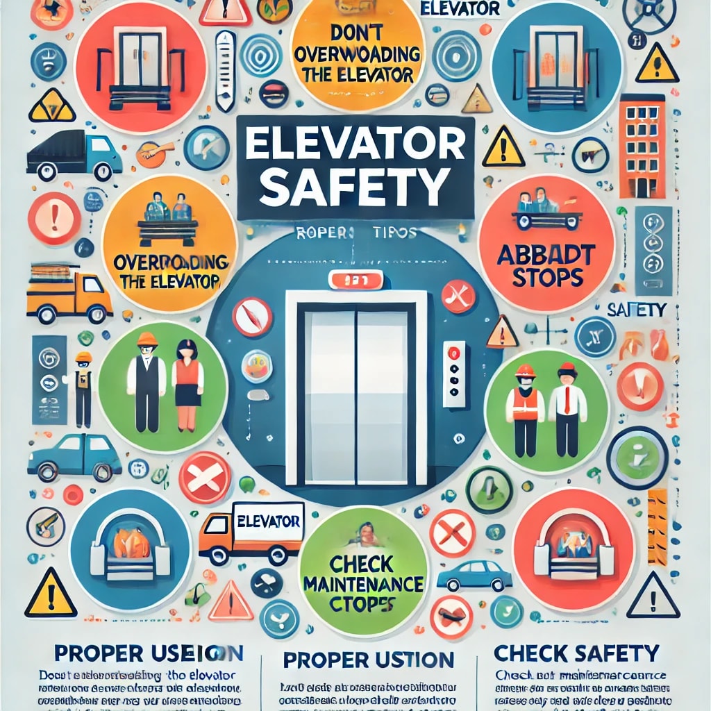 Elevator safety tips to minimize elevator accidents. 