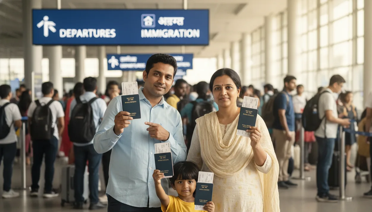 Comprehensive planning with dummy ticket for ETA from India