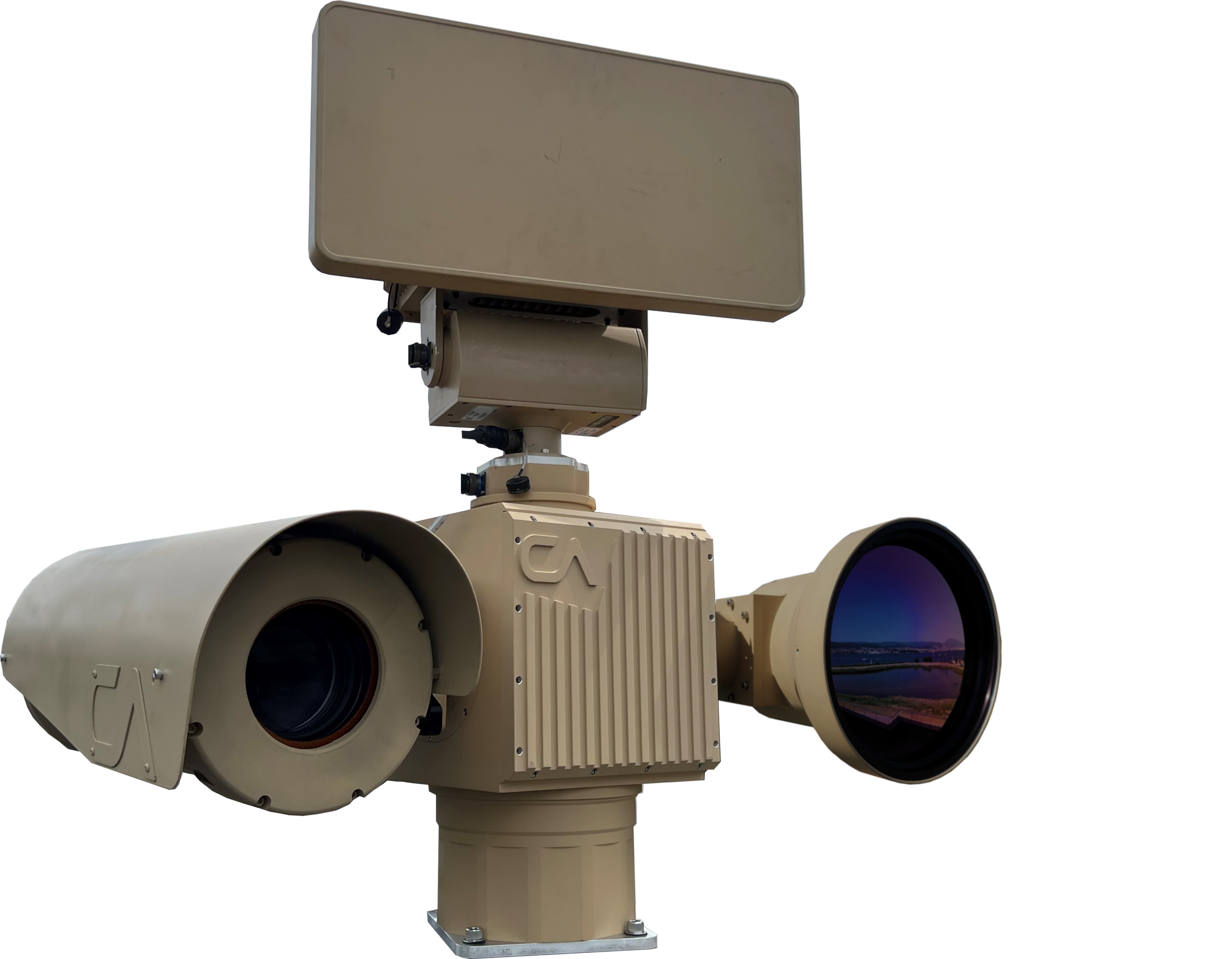 VZ 900 with Gator Stabilized Positioner with Brakes enable Mobile Operation, security