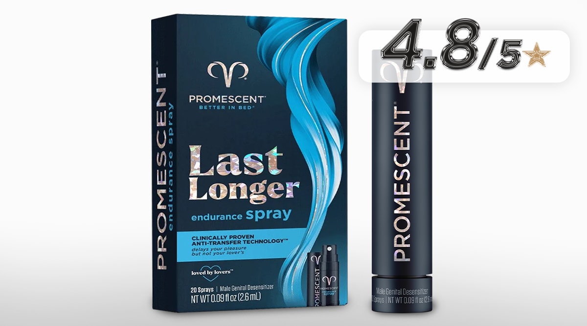 Promescent desensitizing delay spray for premature ejaculation