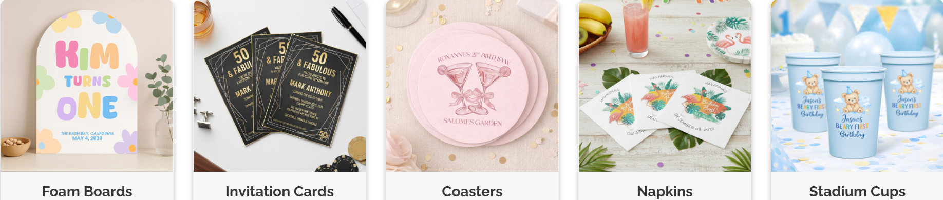 Personalized Birthday Must-Haves