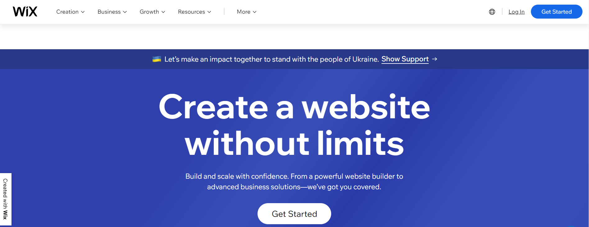 Wix website builder