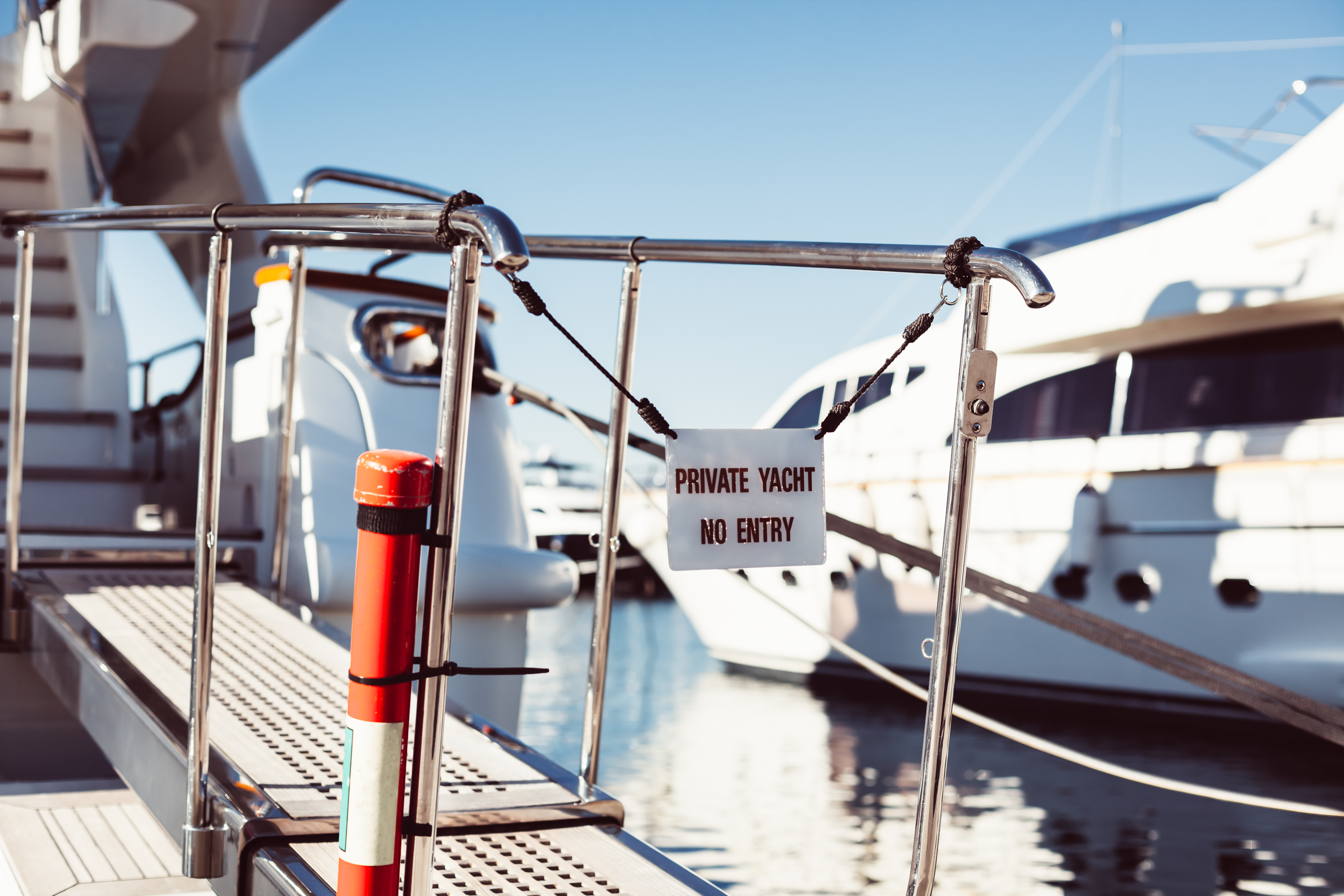 A private yacht charter is just that, purely private and just for you. 