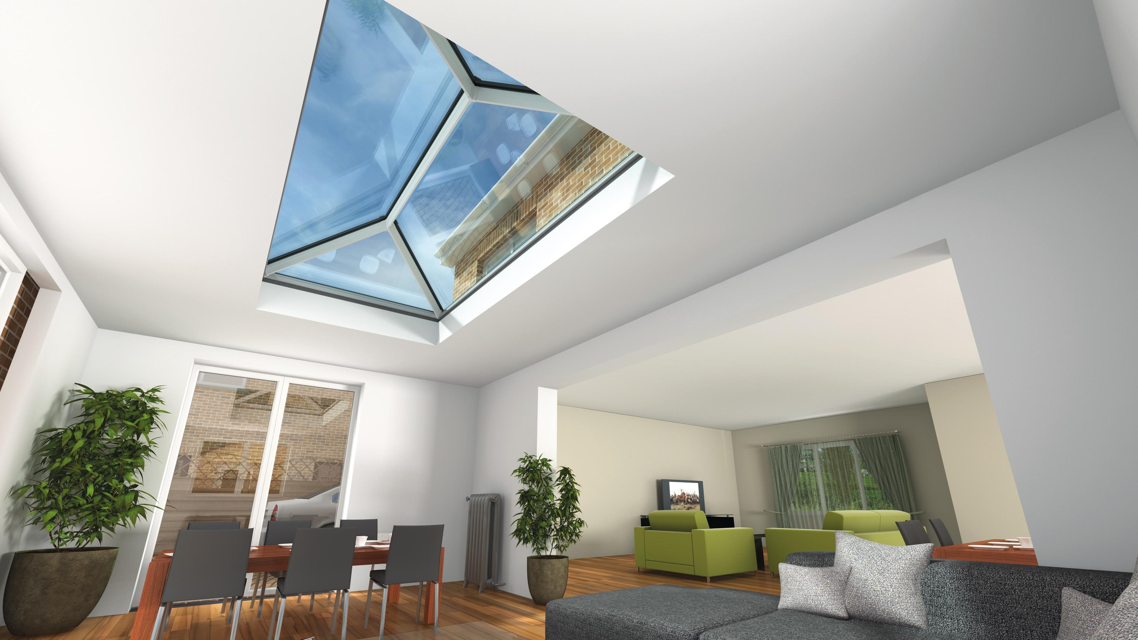 roof lantern interior view