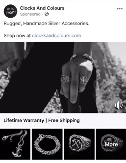 Collection Facebook ads