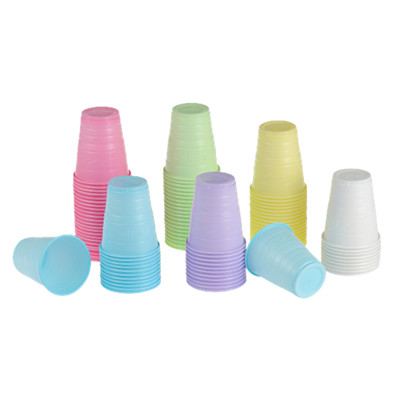 guarddent rainbow disposable plastic cups