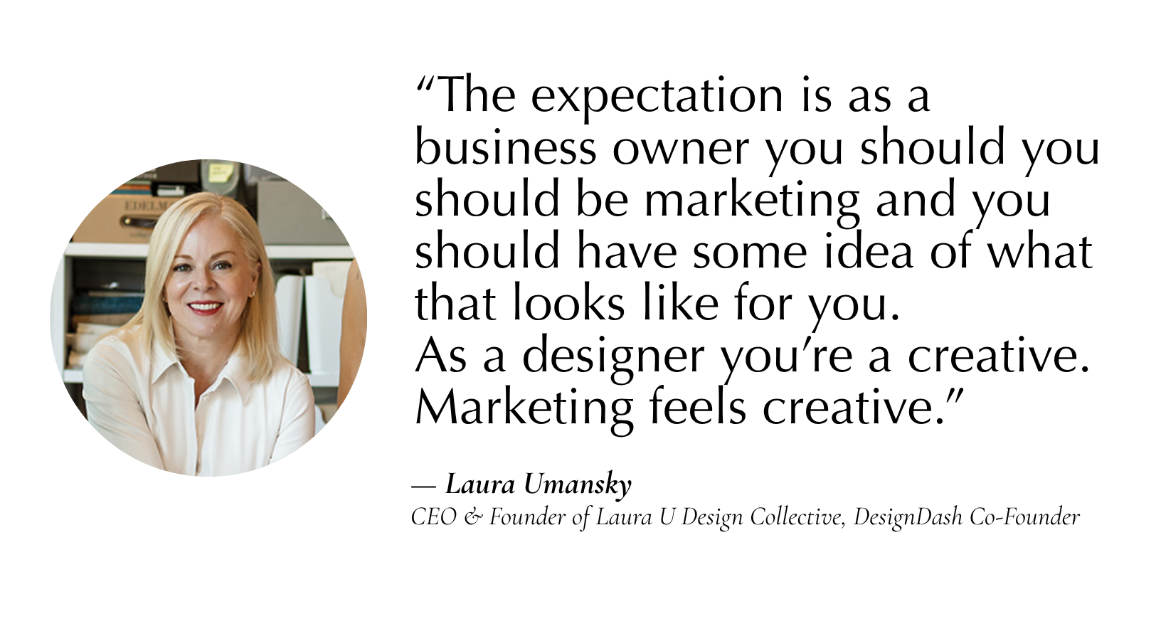 quote from Laura