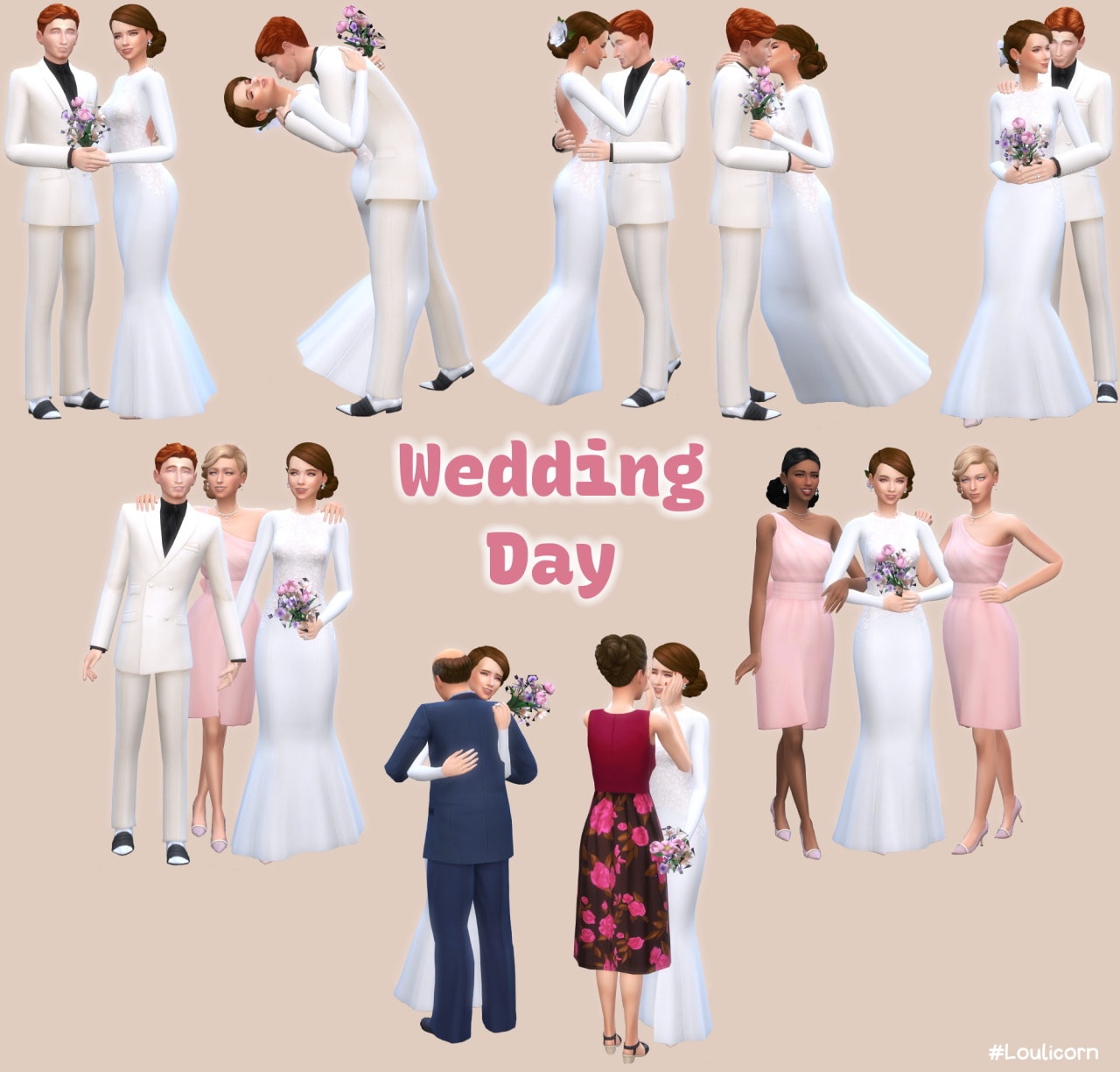 Wedding Day Pose Pack