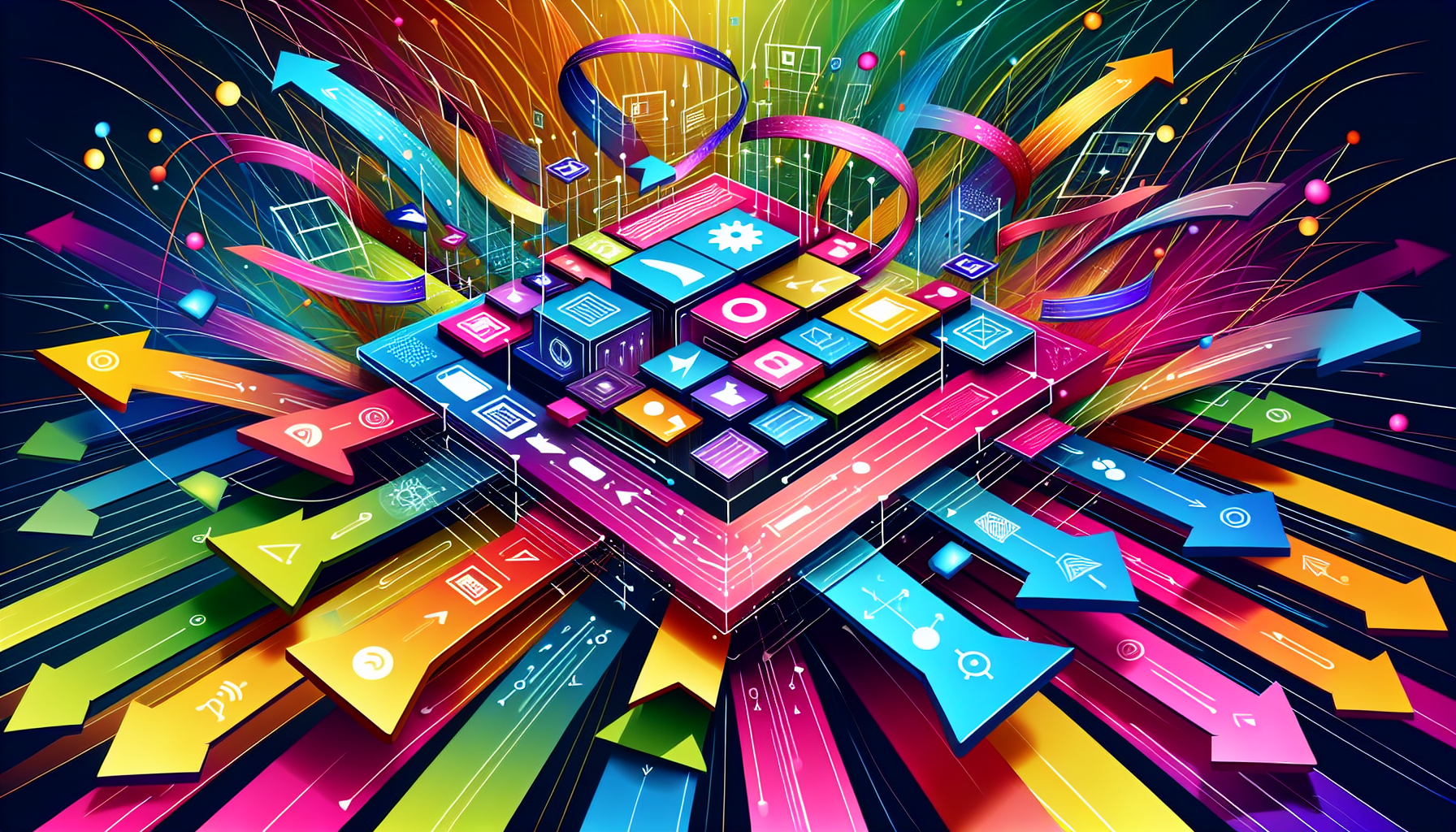 An illustration depicting the concept of internal links and their role in website navigation, which can boost your SEO content with internal linking techniques a comprehensive guide.