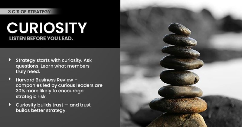 Step one is curiosity; listen before you lead.