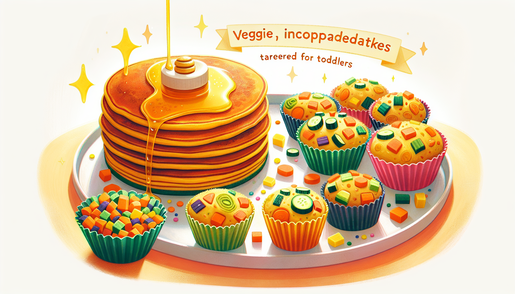 Veggie-incorporated breakfast ideas for toddlers