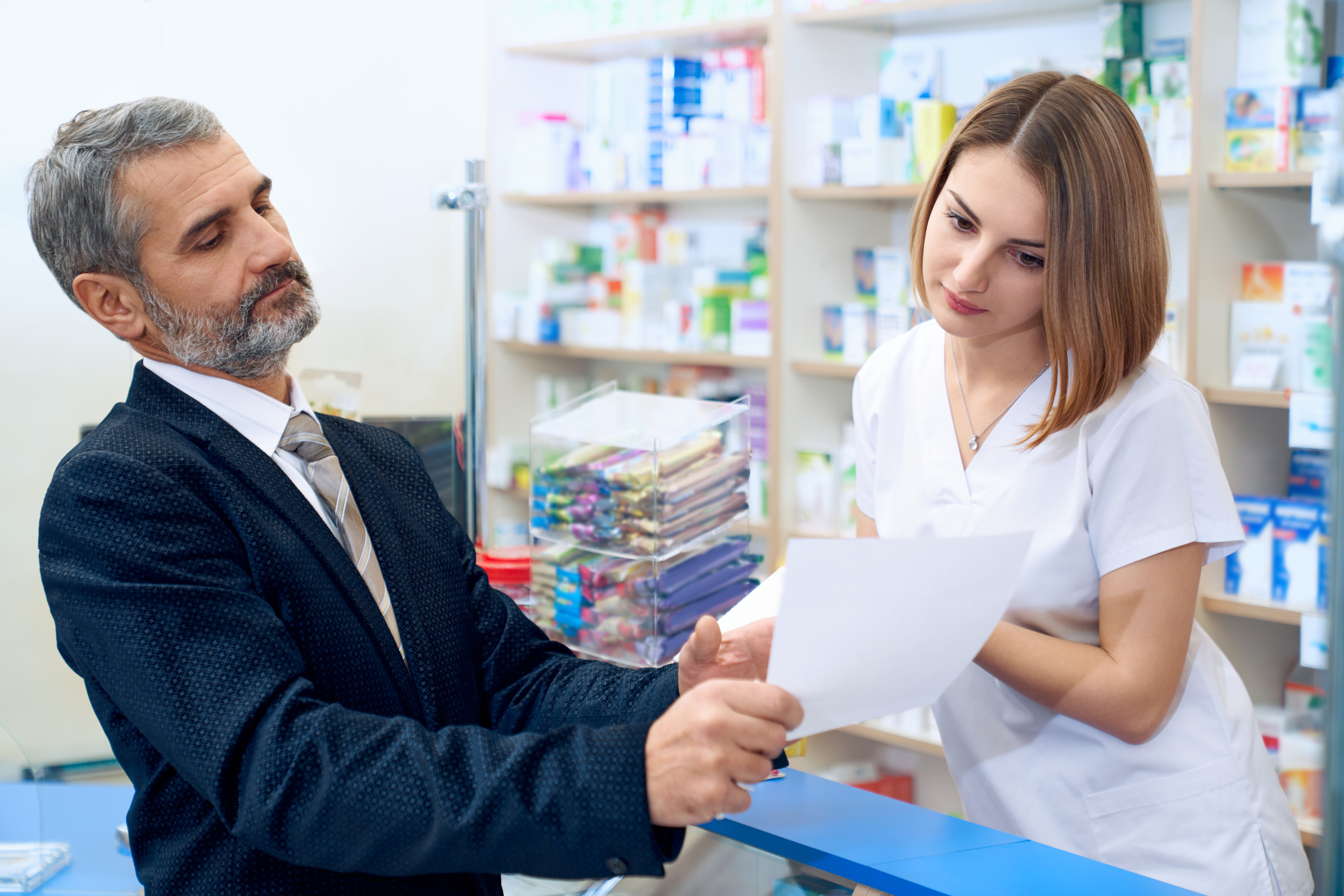 Consultation with the pharmacist will protect you from dangerous drug interactions.