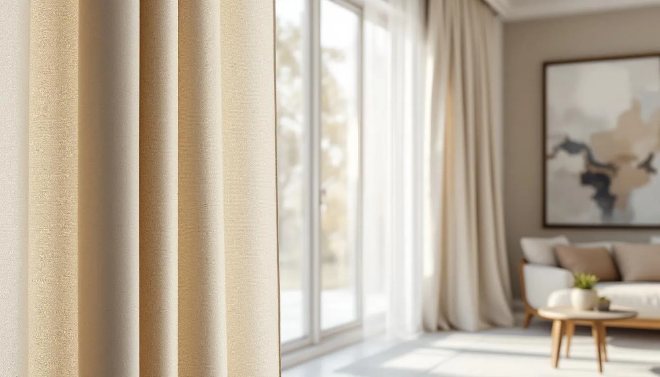 Regular maintenance of curtains for optimal cleanliness.