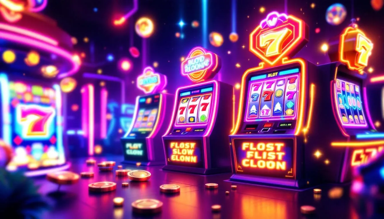 An image of popular slot games available to play with 300 free spins bonuses.