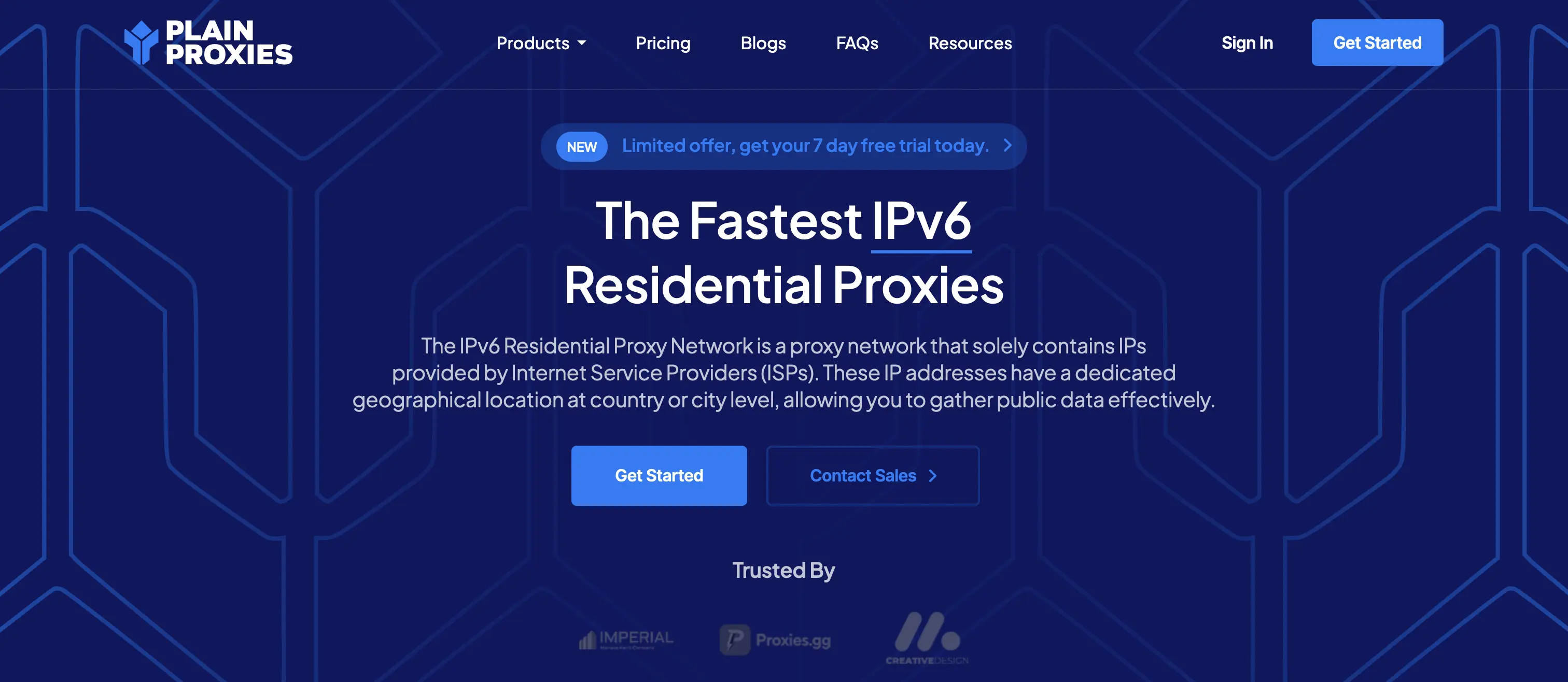 Plainproxies IPv6 Proxies