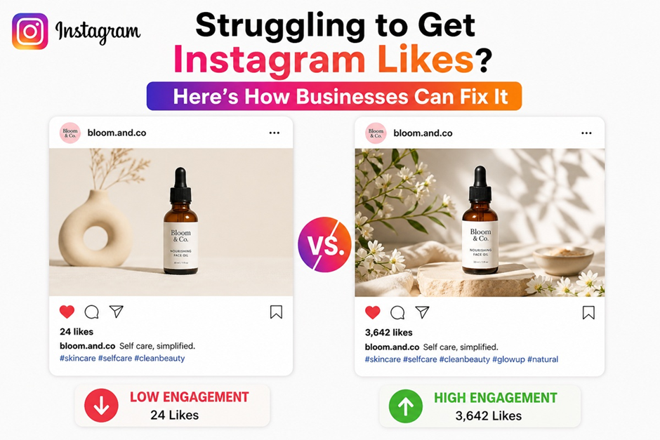 Struggling to Get Instagram Likes? Here's How Businesses Can Fix It