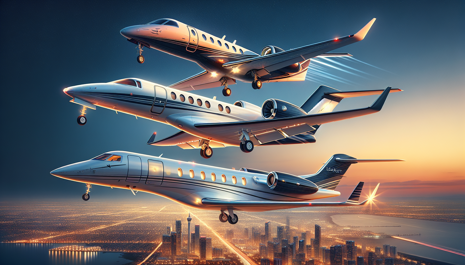 Popular private jet models for Sterling Heights charters