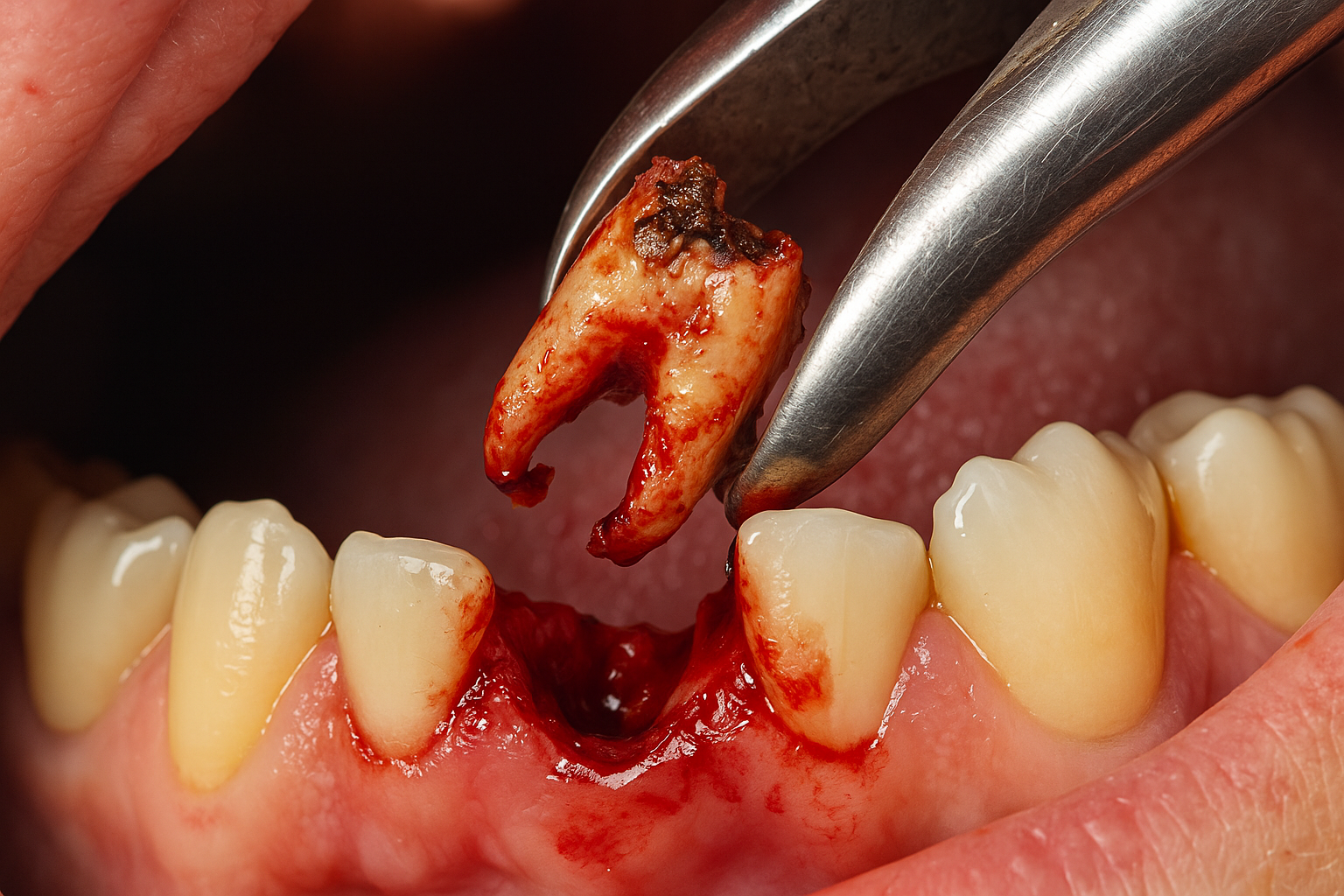 Trekke Tann: Når Det Ikke Lenger Er Noe Å Redde (Men Alt Å Vinne) 13 En tann trekkes ut med tang, omgitt av friskt tannkjøtt og synlig blødning etter fjerning av ødelagt tann. trekking av tann tannen fjernes ta kontakt visdomstenner i underkjeven rundt tannen dagene etter tanntrekking forbindelse med tanntrekking bedøvelsen går mer komplisert siste utvei første timene må trekke andre tilfeller morgen og kveld tannen satt ukes tid fjernes pris mye