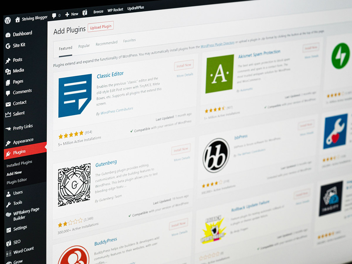 wordpress plugins