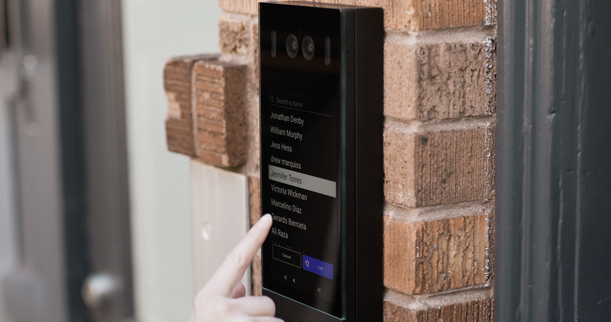 Swiftlane smart call box for apartments