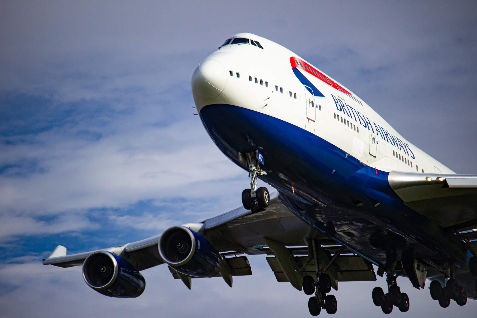One of the most expensive airline for first class flights: British Airways aircraft.