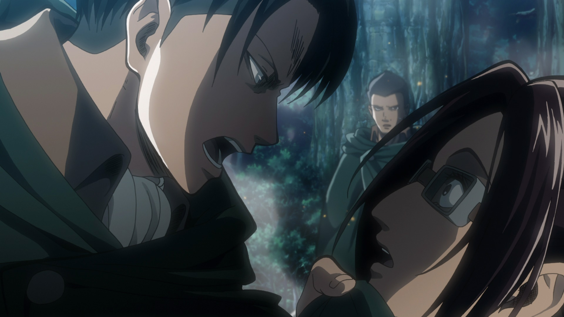 Levi almost killed Hange