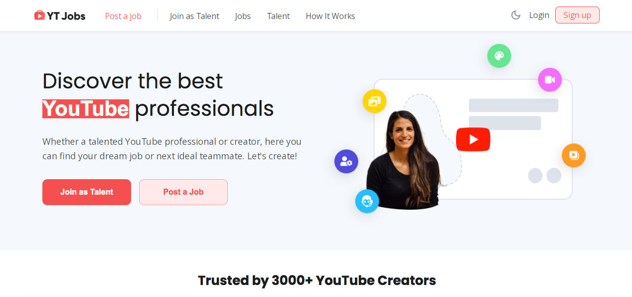 YT Jobs Homepage
