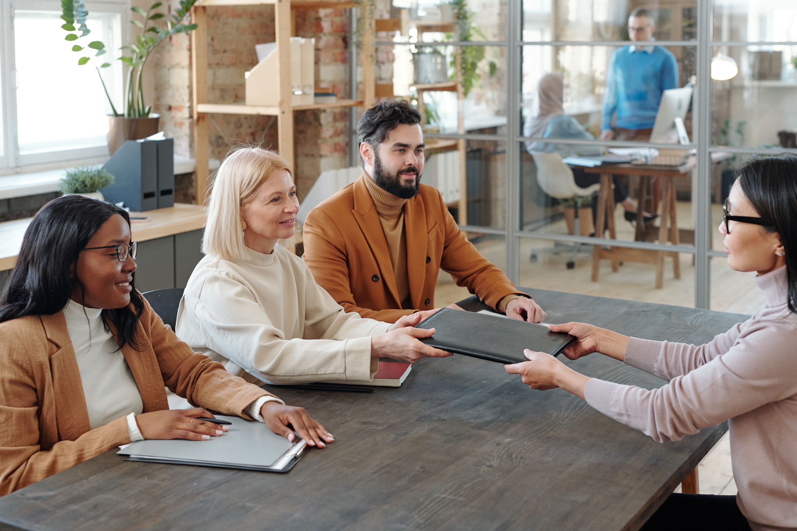 Business people in a meeting