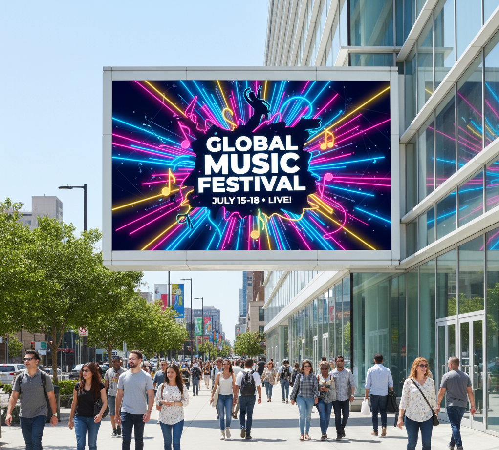 What Are the Different Types of Outdoor Signage? 2 digital led display signs