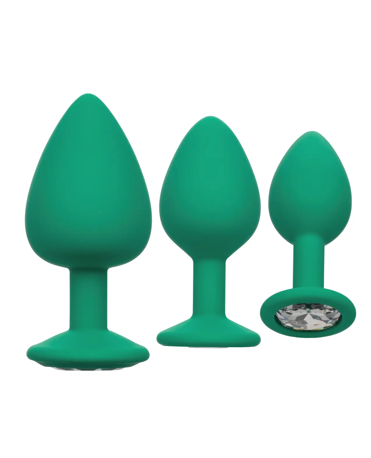 Cheeky Gems 3 pc Plug Set – Green