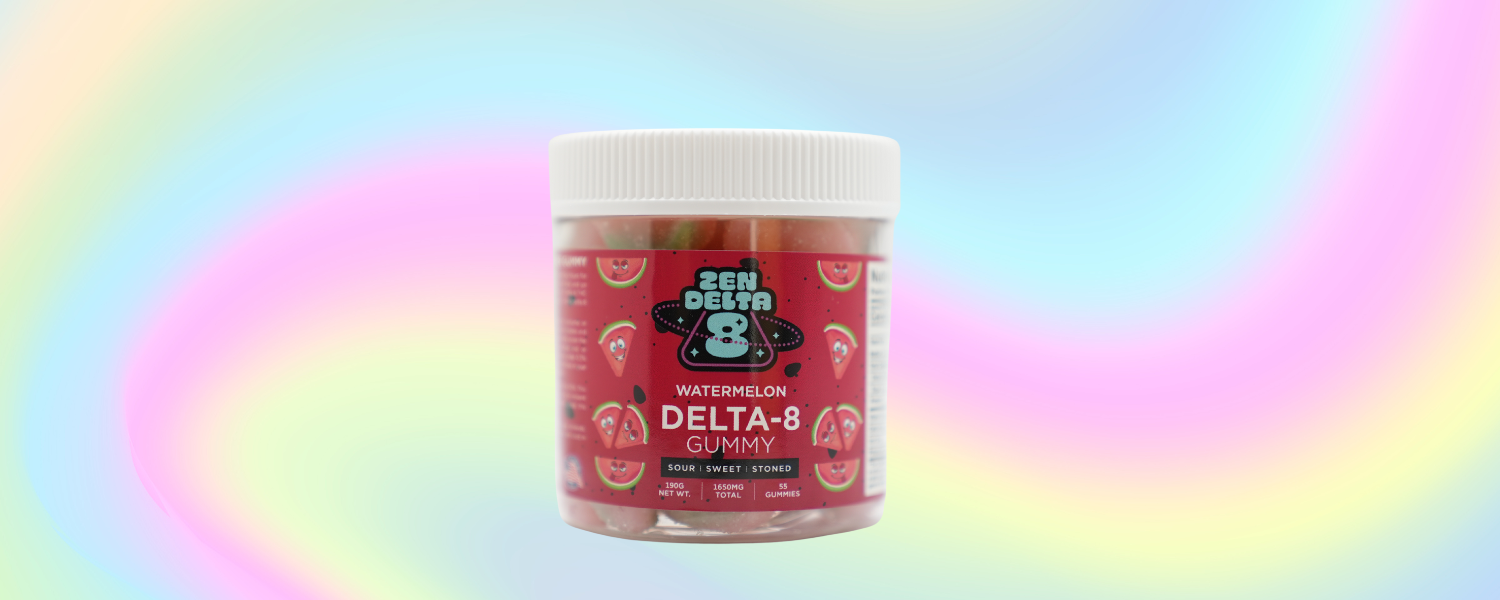 Variety of Delta 8 gummy flavors